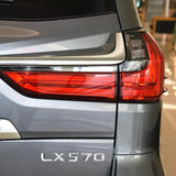 ABS for  LX470 LX570 Logo IS300 ES250 ES350 IS250 CT200H GS350 NX200T Car Rear Trunk Emblem Badge Sticker Auto Accessories