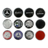 60mm Mercedes Benz Metal Car Rear Badge Sticker Emblem Decal