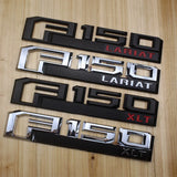 Ford F150 XLT LARIAT ABS Car Rear Sticker Auto Trunk Emblem Badge Decal