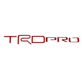 68x6.5cm for Tundra TACOMA TRD PRO Badge Side Body Label Pickup Truck Groove Stickers ABS Plastic Modified Decals Styling