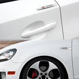 2pcs Toyota TRD Metal Car Fender Side Badge Decal Rear Emblem Sticker