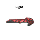 Dodge SRT Metal Car Front Grille Emblem Auto Body Side Sticker Decal