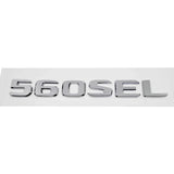 Mercedes Benz 230E 300E 300SEL 300SE 500SEL 560SEL 600SEL ABS Car Rear Sticker Decal