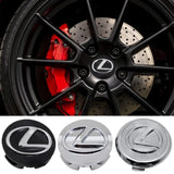4pcs/set 61.5/63mm Car Wheel Hub Center Caps Emblem Cover for Lexus