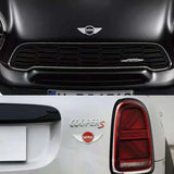 Metal Car Front Hood Cover Sticker Rear Tail Emblem Decal Accessories for Mini COOPER