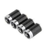 4pcs/set Lexus Logo Carbon Fiber Car Air Valve Stem Cap Auto Tyre Valve Covers