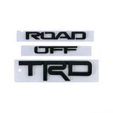 Car Stickers Auto Badge Emblem 4RUNNER TRD OFF ROAD Decals for Tundra Prado Corolla Highlander Venza Hiace Previa SEQUOIA