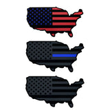 Chevrolet United States Map Logo Car Rear Sticker Decal Auto Body Emblem Badge