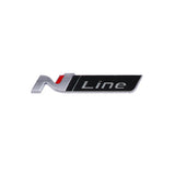 Hyundai N LINE Logo Metal Car Rear Sticker Trunk Emblem Badge Decal