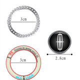 Lincoln Logo Luminous Car Engine One-click Start Stop Button Cover Sticker