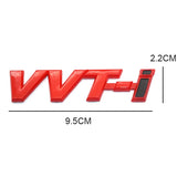Car Trunk Badge Sticker for Toyota VVT-i Yaris Corolla 4Runner Harrier Avalon Auto Whole Body Emblem Decal Exterior Accessories