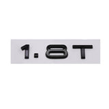 Audi 2.0T 1.8T 3.0T ABS Car Rear Sticker Trunk Emblem Badge Decal