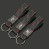 For Volkswagen VW Logo R Santana GTI Jetta Tiguan Golf POLO Passat B5 B6 Bora CC Car Keychain Pendant Auto Key Chain Key Holder Decoration