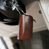 Mercedes Benz Pu Leather Car Key Bag Key Case