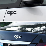 Opel OPC Logo Metal Front Grille Emblem Badge Rear Sticker Decal