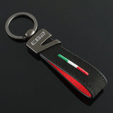 BMW E62 Logo Suede Car Keychain Pendant Key Chain Holder