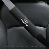 2pcs/set Toyota Suede Car Safety Belt Pads Shoulder Covers