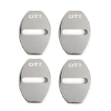 4pcs/set Volkswagen VW GTI Rline Stainless Steel Car Door Lock Cover Protection