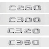 Mercedes Benz C250 C260 C300 C320 C350 C500 C550 ABS Car Rear Sticker