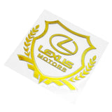 Lexus Shield Car Rear Sticker Auto Window Emblem Badge Decal