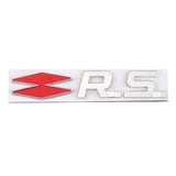 Renault RS Logo Metal Car Rear Sticker Emblem Badge Decal