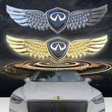 Infiniti Metal Wings Car Front Sticker Emblem Badge Decal