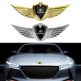 Lexus Logo 3D Metal Wing Car Emblem Sticker Badge Decal