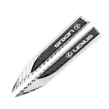 2pcs Lexus Logo Metal Car Side Fender Emblem Stickers