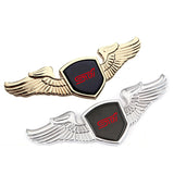 Subaru STI Angle Wings Metal Car Front Hood Bonnet Sticker Emblem Badge