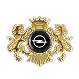 Opel Double Lion Metal Car Rear Sticker Auto Window Emblem Badge Decal