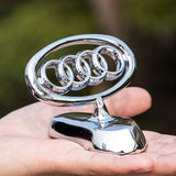 Audi Angle Wings Metal Car Front Hood Bonnet Sticker Emblem Badge