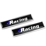 2pcs/set Volkswagen GTI Racing Logo Metal Car Side Sticker Auto Emblem Badge