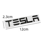 Tesla Metal Car Rear Sticker Emblem Badge Decal