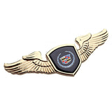 Cadillac Angle Wings Metal Car Front Hood Bonnet Sticker Emblem Badge