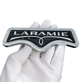 Dodge LARAMIE Logo Metal Car Rear Sticker Decal Auto Front Grille Emblem
