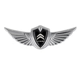 Citroen Logo 3D Metal Wing Car Emblem Sticker Badge Decal