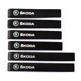 6PCS Skoda Car Door Handle Mirror Protective Anti-Collision Stickers