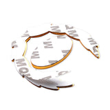 Jaguar Wheat Metal Car Window Sticker Emblem Badge Decal