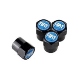 4pcs/set Fiat Car Air Valve Stem Cap Auto Tyre Valve Covers