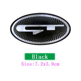 KIA Elliptical Metal Car Window Sticker Emblem Badge Decal