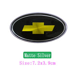 Chevrolet Elliptical Metal Car Window Sticker Emblem Badge Decal