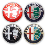 40mm Alfa Romeo Logo Allloy Car Steering Wheel Sticker Decal