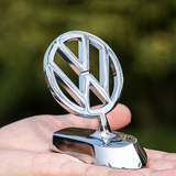 Volkswagen Angle Wings Metal Car Front Hood Bonnet Sticker Emblem Badge