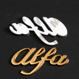 Alfa Romeo Metal Car Rear Sticker Emblem Badge Decal