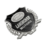Land Rover Metal Carbon Fiber Car Rear Sticker Shield Trunk Emblem Badge Decal