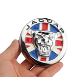 Jaguar UK National Flag Metal Car Front Grille Emblem Badge Auto Body Sticker Decal