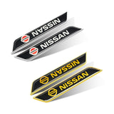 2pcs Nissan Car Fender Side Stickers Trunk Anti-scratch Decal