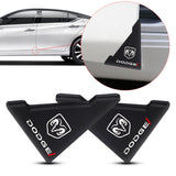 2PCS Dodge Car Door Corner Edge Cover Anti-Scratch Protective Sticker