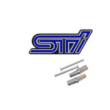 Subaru STI Metal Car Front Hood Grille Emblem Badge Auto Rear Sticker Decal