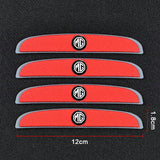 4pcs/set MG Car Door Mirror Side Anti Collision Sticker Bumper Strips